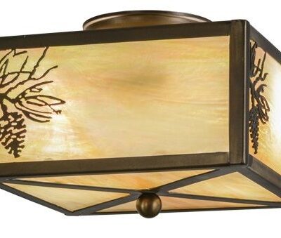 Balsam Pine Flushmount Ceiling Light