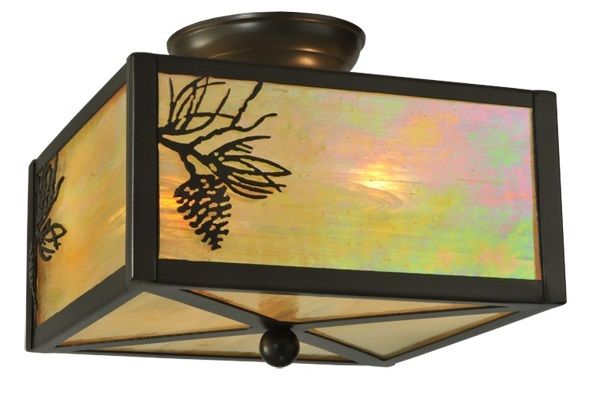 Balsam Pine Flushmount Ceiling Light