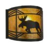 Lone Moose Wall Sconce