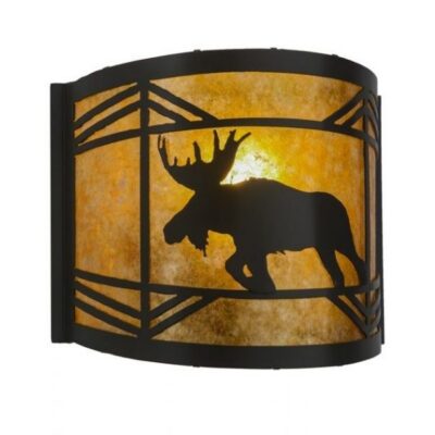 Lone Moose Wall Sconce