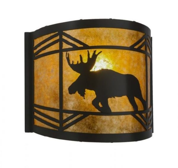 Lone Moose Wall Sconce