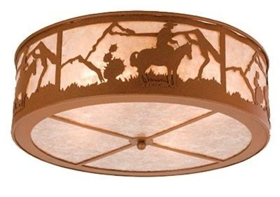 Cowboy Flushmount Ceiling Light