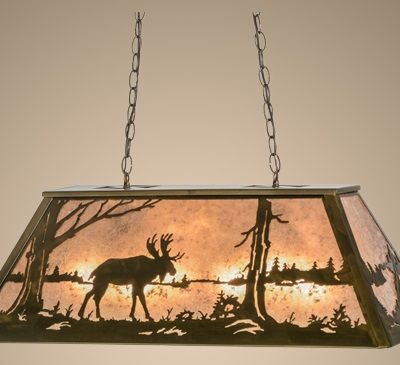 Moose Country Island/Pool Table Light