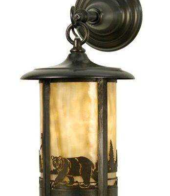 Fulton Bear Creek Hanging Wall Sconce