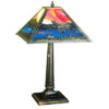 Moose at Lake Table Lamp