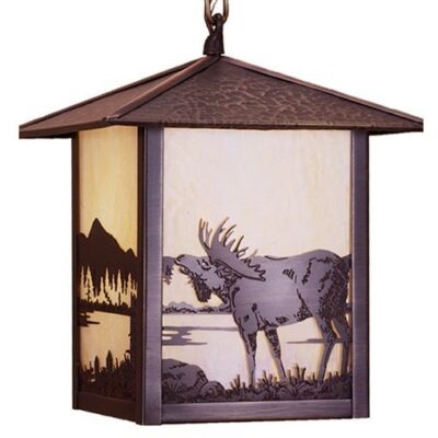 Seneca Moose at Lake Mini Pendant