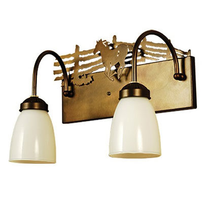 Running Horse 2 Light Bath Vanity