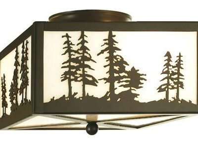 Tall Pines Flushmount Ceiling Light