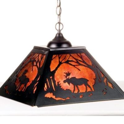 Moose at Dawn Pendant