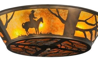 Cowboy Flushmount Ceiling Light