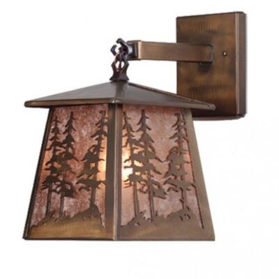 Meyda Tall Pines Hanging Wall Sconce