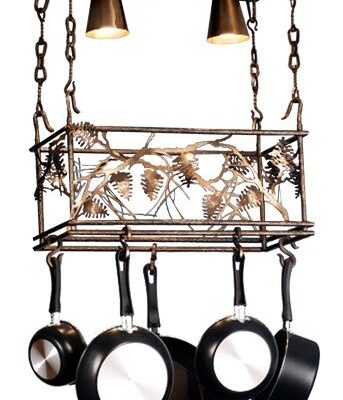 Meyda Whispering Pines Pot Rack