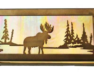 Moose at Lake Bath Vanity
