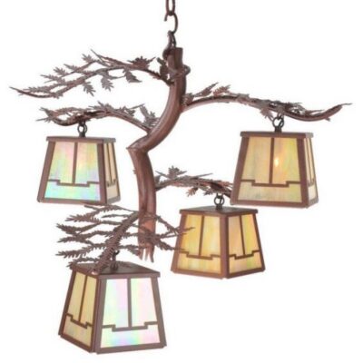 Pine Branch Valley 4 Light Pendant