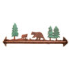 18 inch - Bears - Color C128 with green trees