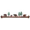18 inch - Bears - Color C128 with green trees