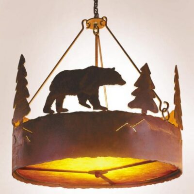 Bear Chandelier