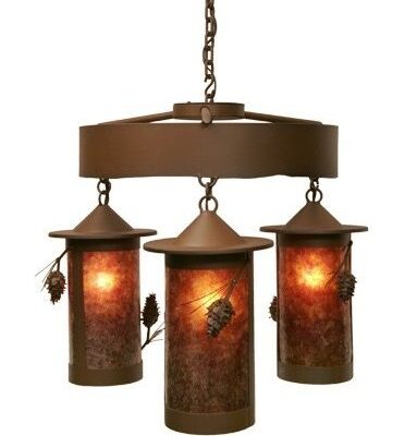Pasadena Ponderosa Pine Chandelier
