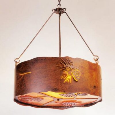 Pinecone Chandelier