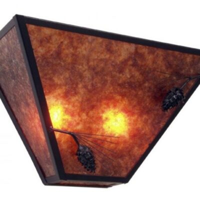 Ponderosa Pine Tapered Wall Sconce