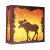 Moose Rustic Natural Wall Sconce