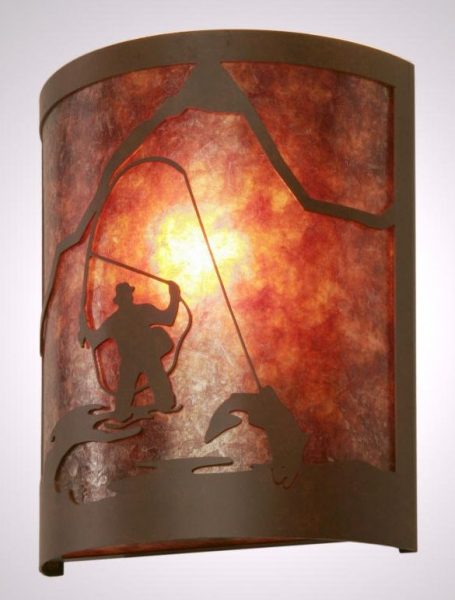 Fishing Wall Sconce