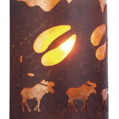 Moose Tracks Wall Sconce