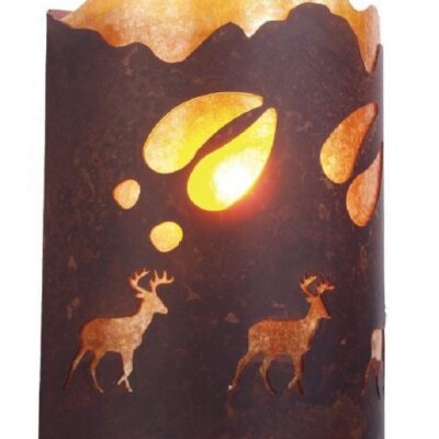 Deer Tracks Wall Sconce