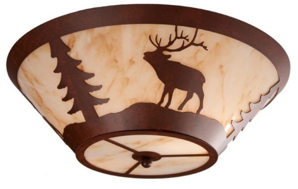 Elk Round Ceiling Light