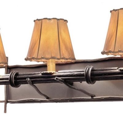 Bundle of Sticks Triple Lantern Bath Vanity
