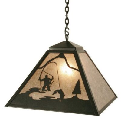 Fly Fisherman Pendant