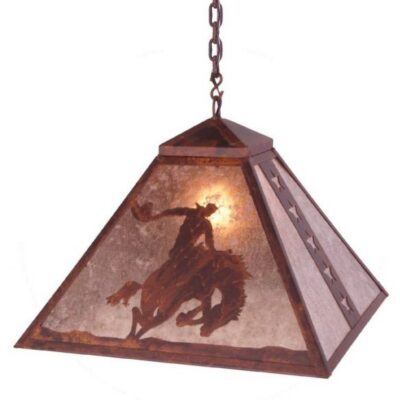 Western 8 Seconds Pendant