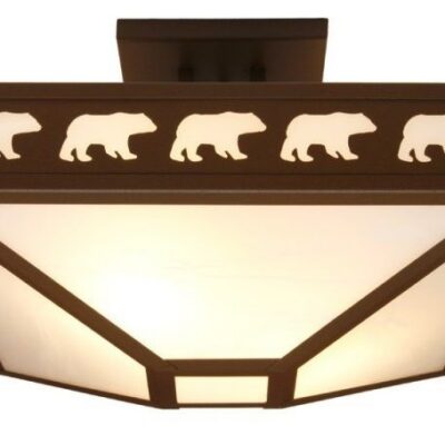 Bears Four Post Drop Ceiling Light