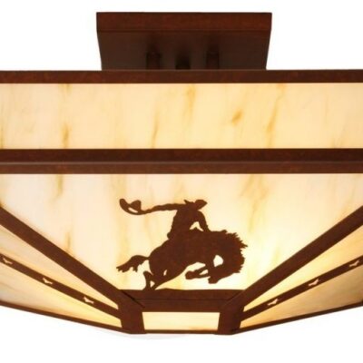 8 Seconds Four Post Drop Ceiling Light