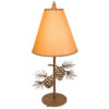Narrow Pinecone Table Lamp