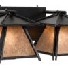 Sticks Cascade Double Lantern Bath Vanity