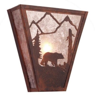 Bear Vegas Wall Sconce