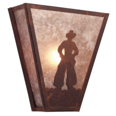 Cowboy Vegas Wall Sconce
