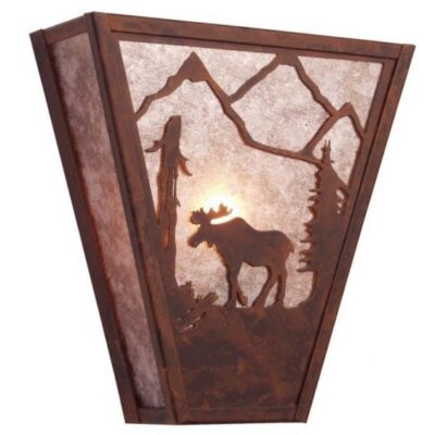 Moose Rustic Vegas Wall Sconce