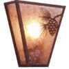 Pinecone Vegas Wall Sconce