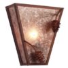Ponderosa Pine Vegas Wall Sconce