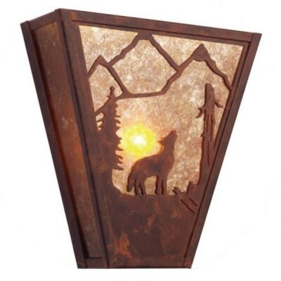Bark at the Moon Vegas Wall Sconce