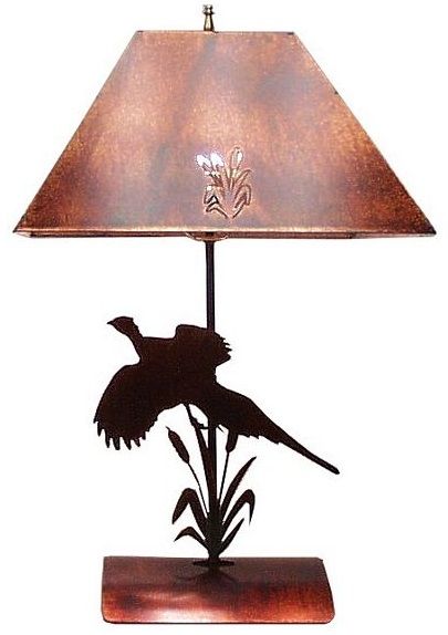 The Trendsetters Rustic Bedside Lamp - Rustic Lighting & Fans