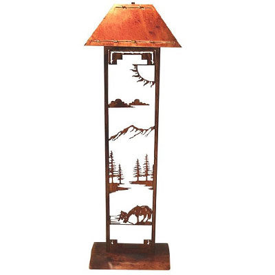 Rustic Floor Lamp