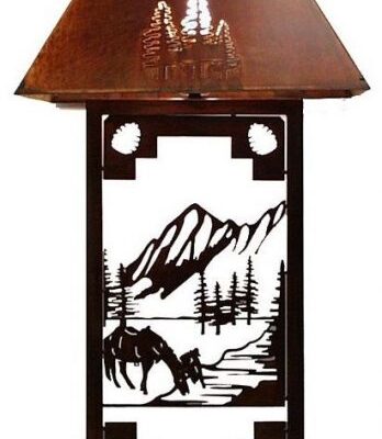 Rustic Table Lamp