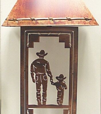 Western Table Lamp