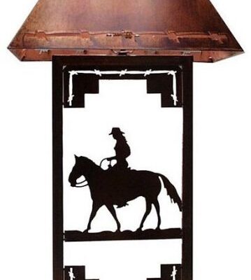 Western Table Lamp