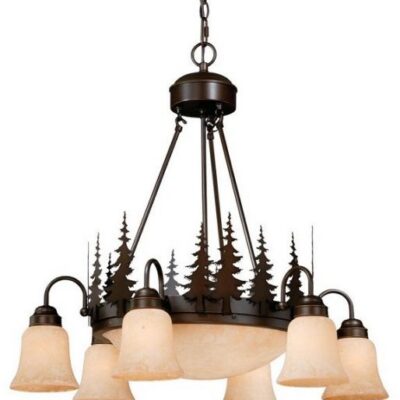 Yosemite 9 Light Chandelier
