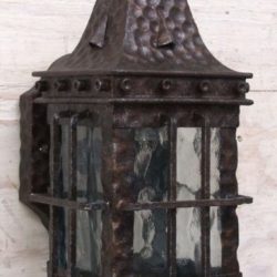 VAEDOWD050 - Small Lantern - Shown in CI (Colonial Iron) - 5