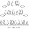 Pine Trees Scene